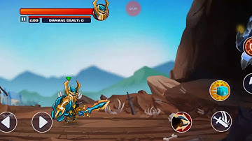 Tiny Gladiator 2 Fighting Ice Dragon