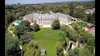 Iconic $200 Million 56,000 SQ FT 14 Bed 27 Bath Mansion in Los Angeles USA