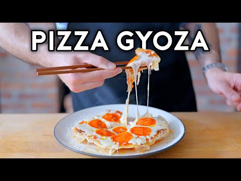 Binging with Babish Pizza Gyoza from Teenage Mutant Ninja Turtles