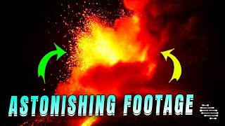 Volcanic Eruption Unveiled in Astonishing Footage