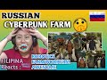 RUSSIAN CYBERPUNK FARM || РУССКАЯ КИБЕРДЕРЕВНЯ // FILIPINA Reacts