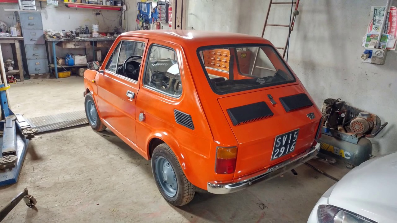 Abbiamo restaurato un fiat 126 1° serie YouTube