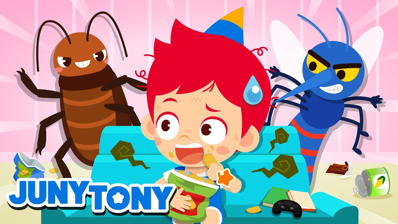 Cuidado com os Insetos! | Mosquito, Mosca, Barata e Mais | Música Infantil | JunyTony em Português