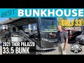 Best Bunkhouse Motorhome - 2021 Thor Palazzo 33.5