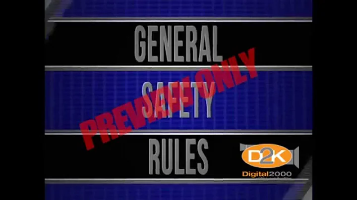 Safety Orientation Video - Short 5 Minute Version
