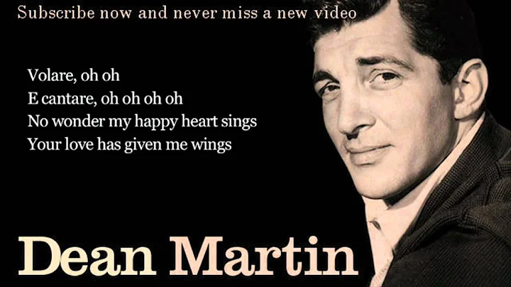 Dean Martin - Volare - Lyrics