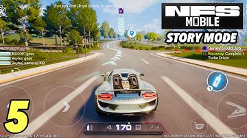 NEED FOR SPEED MOBILE | iOS | Story Mode | Open World | Ultra Graphics | CBT Gameplay Part 5