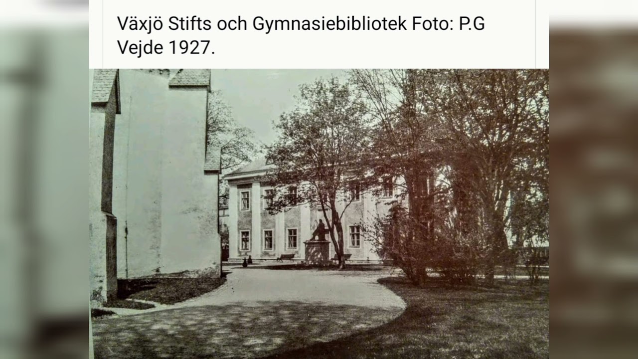 Gamla bilder /vykort Växjö