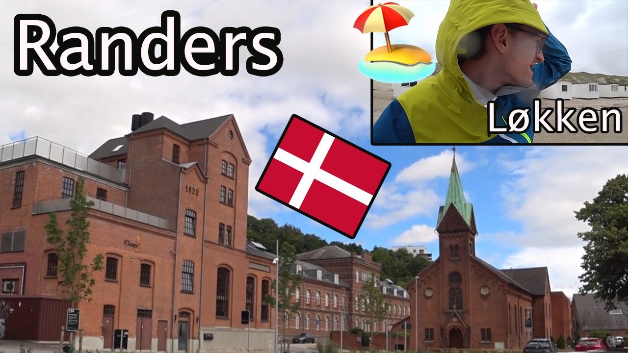 Visiting Randers and Løkken in Denmark  - Roadtrip To Hirtshals Vlog