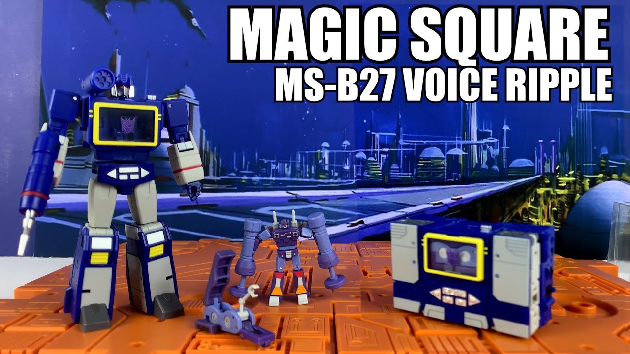 Magic Square MS-B27 Voice Ripple (Legends Soundwave) Unboxing and
