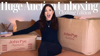 I bought a *HUGE* mystery box of clothing at auction!