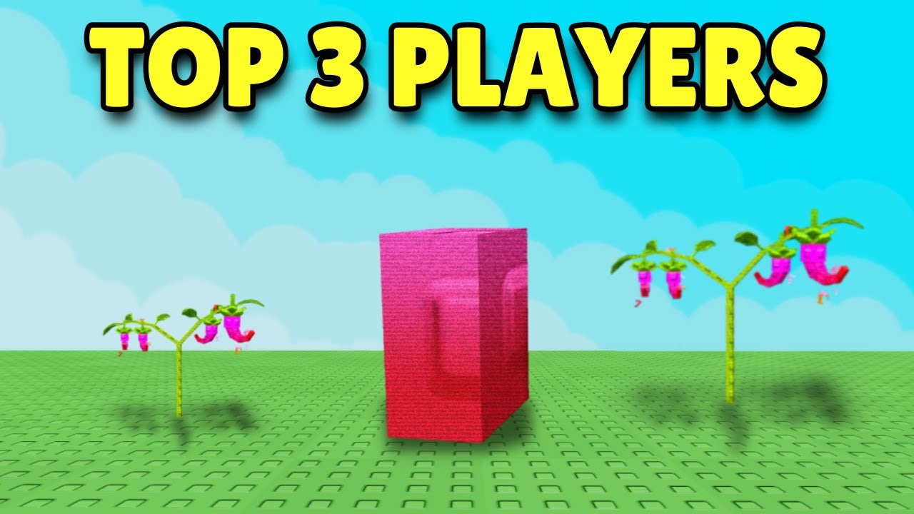 TOP 3 PLAYERS GOT A DRAGON PEPPER SEED (Grow a Garden)