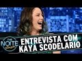 The Noite (18/09/15) - Entrevista com Kaya Scodelario