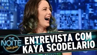 The Noite (18/09/15) - Entrevista com Kaya Scodelario