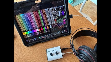 Loopy Pro - Polar Go testing mics with my voice