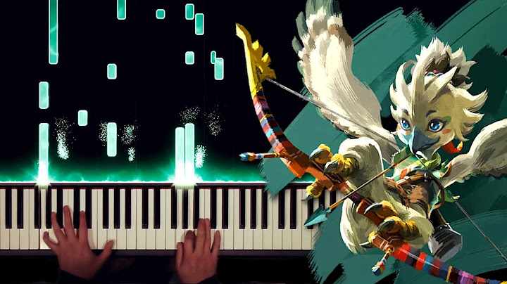 Zelda: Tears of the Kingdom Tulin Sage of Wind (Piano)