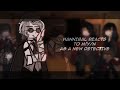 || HANNIBAL REACTS TO M!Y/N AS A NEW DETECTIVE (Dazai+Ranpo){ORIGINAL?} || READ DESC|| 2X ||