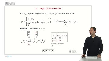Modelos de Markov ocultos: algoritmo forward |  | UPV