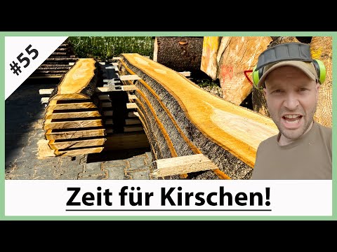 VLOG55: Kirschholz aufsägen