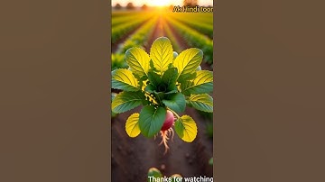 The rat saved the turnip plant from drying out by watering it 😭 #ai #tree #save #water