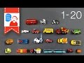 learn to count numbers 1 to 20 for kids with street vehicles tomica