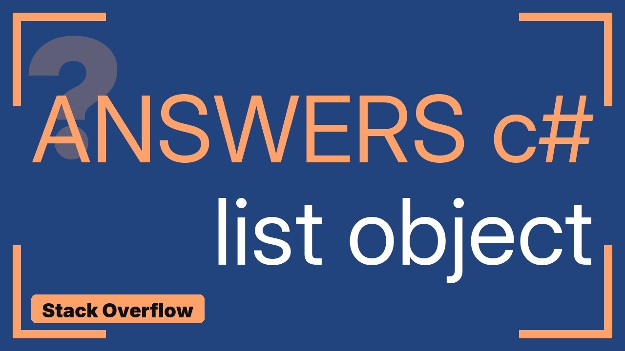 Assign a List object to another List in c# (4 Solutions!!) - YouTube
