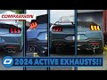 Sound Comparison of EVERY 2024 Mustang Active Exhaust We&#39;ve Installed! #mustang #exhaust