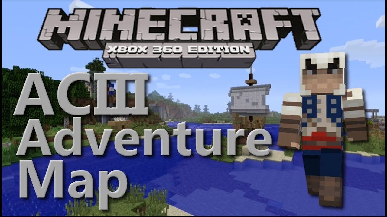 Minecraft Xbox 360 Assassins Creed III Parkour Adventure Map - YouTube