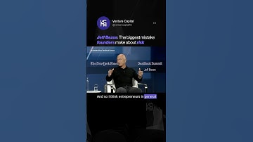 Jeff Bezos on the biggest mistake founders make. #jeffbezos #Amazon #BusinessStrategy #StartupTips