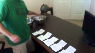 2012 Fantasy Football Draft Order Selection
