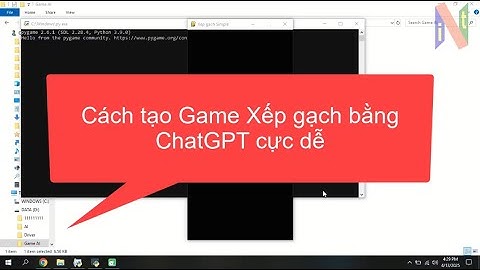 Cách tạo Game Xếp gạch bằng ChatGPT cực dễ (How to Create a Bricklaying Game with ChatGPT)