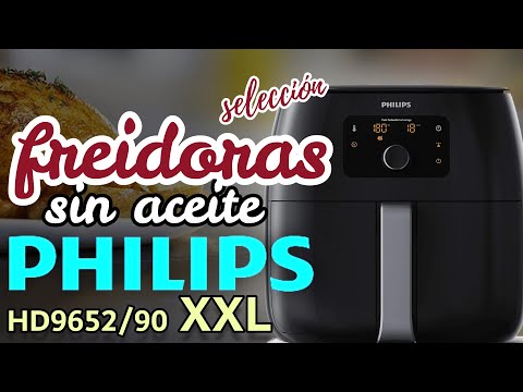 Selección FREIDORAS SIN ACEITE / DE AIRE. Philips Essential Premium Airfryer XXL HD9652/90, 7,3l
