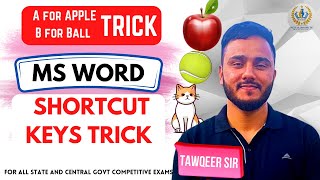 Trick to Remember all Microsoft Word Shortcut Keys | For JKSSB FAA SI SI and other competitive exams screenshot 4