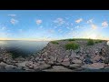 Ночная рыбалка на Финском заливе (небольшой таймлапс 8k 360 градусов)