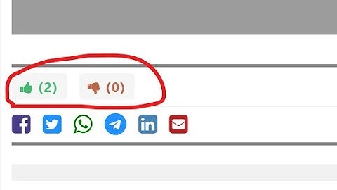 How To Add Like & Dislike Button on WordPress Without Plugins | in HIDNI