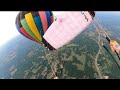 swooping a hot air balloon with my valkyrie