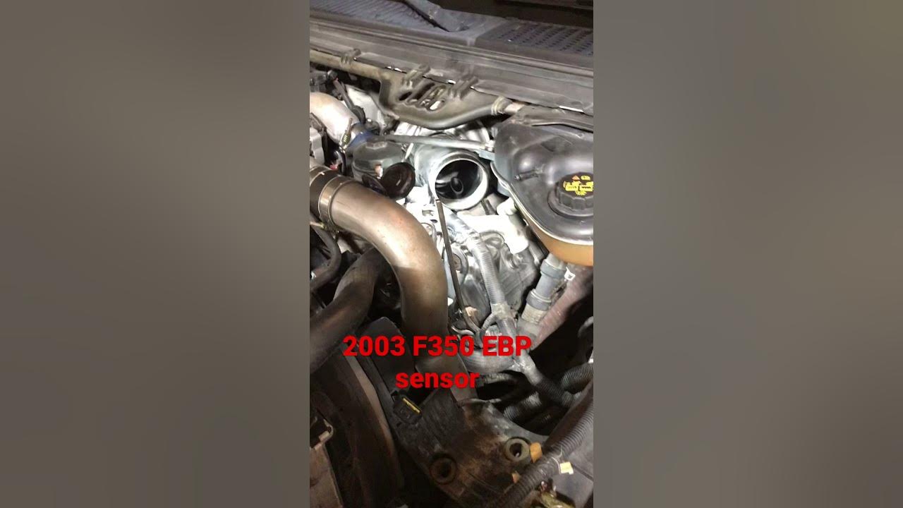 2003 f350 6 0 ebp replacement causing loss of power when towing no