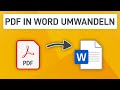 📄 PDF in Word umwandeln & bearbeiten (So geht