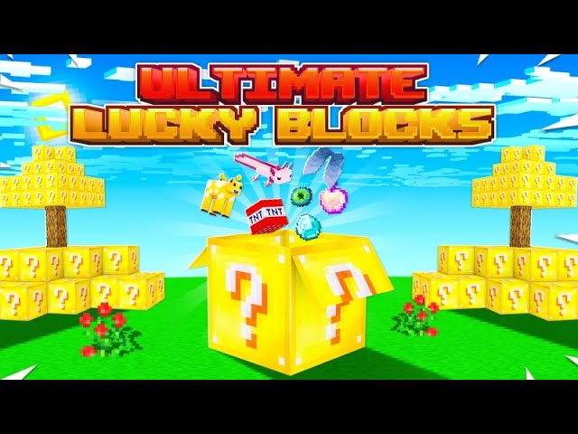 PS4 :: Minecraft :: Ultimate Lucky Blocks :: Fall Studios 