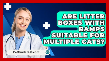 Are Litter Boxes With Ramps Suitable For Multiple Cats? - PetGuide360.com