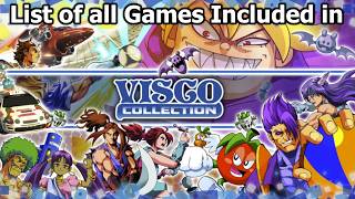List of All Games Included in VISCO Collection