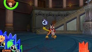 KH Re: COM Mod Fight: Sora Vs. Riku in Hollow Bastion (Kingdom Key D, Riku KH 1 Voices)