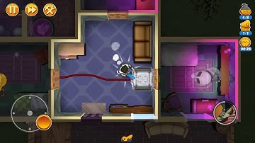 [Robbery Bob 2: Double Trouble walkthrough] Hauntington - 7