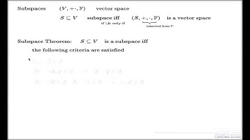 Subspaces and Subspace Theorem