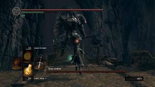 Dark Souls: Iron Golem Boss Fight (No Hits Taken; NG+7; Melee Only)