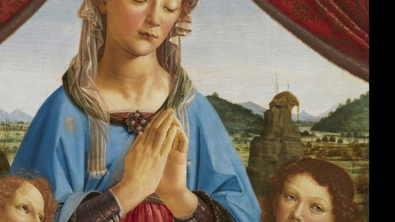 Кого изобразил юный леонардо да винчи на картине своего учителя андреа вероккьо крещение