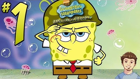 SpongeBob SquarePants: Battle for Bikini Bottom Walkthrough - PART 1 - Plankton