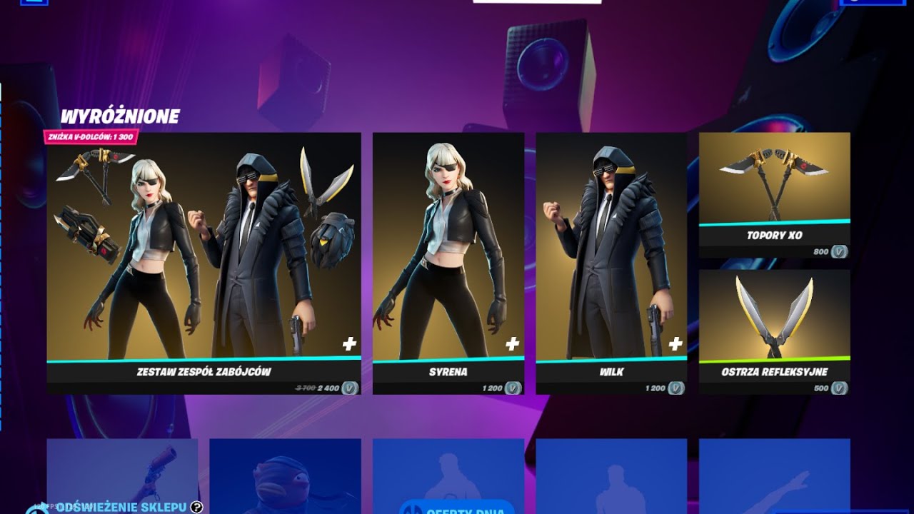 SKLEP FORTNITE 1.11.2022 *SYRENA, TANIECKLEPANIEC, HALLOWEENOWY SKLEP