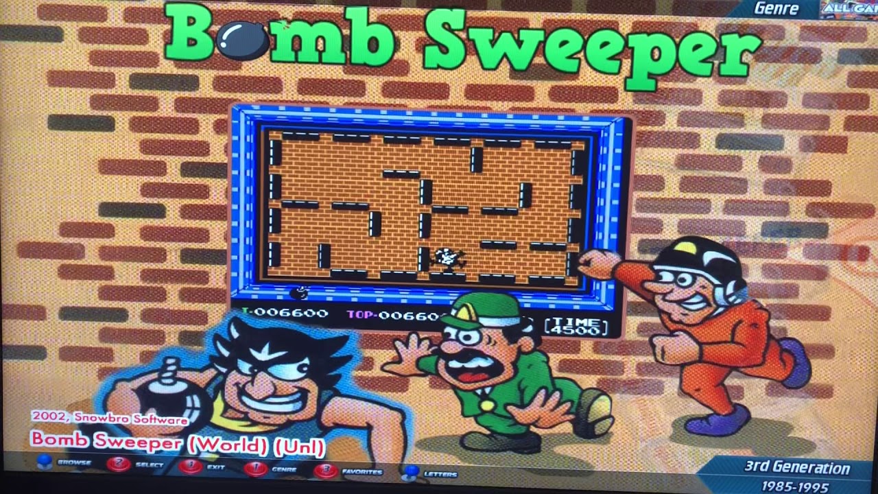 Emulation game Theme Project bomb sweeper nes YouTube