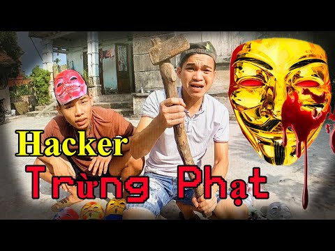 Phá Hủy Mặt Nạ Hacker - Dính Lời Nguyền Hacker Mặt Vàng | Fan PHD Troll || Curse Hacker Anonymous